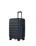 Antler Icon Stripe Expandable Hardside Medium Spinner Suitcase - 66cm - Indigo Blue Front Right Image 1