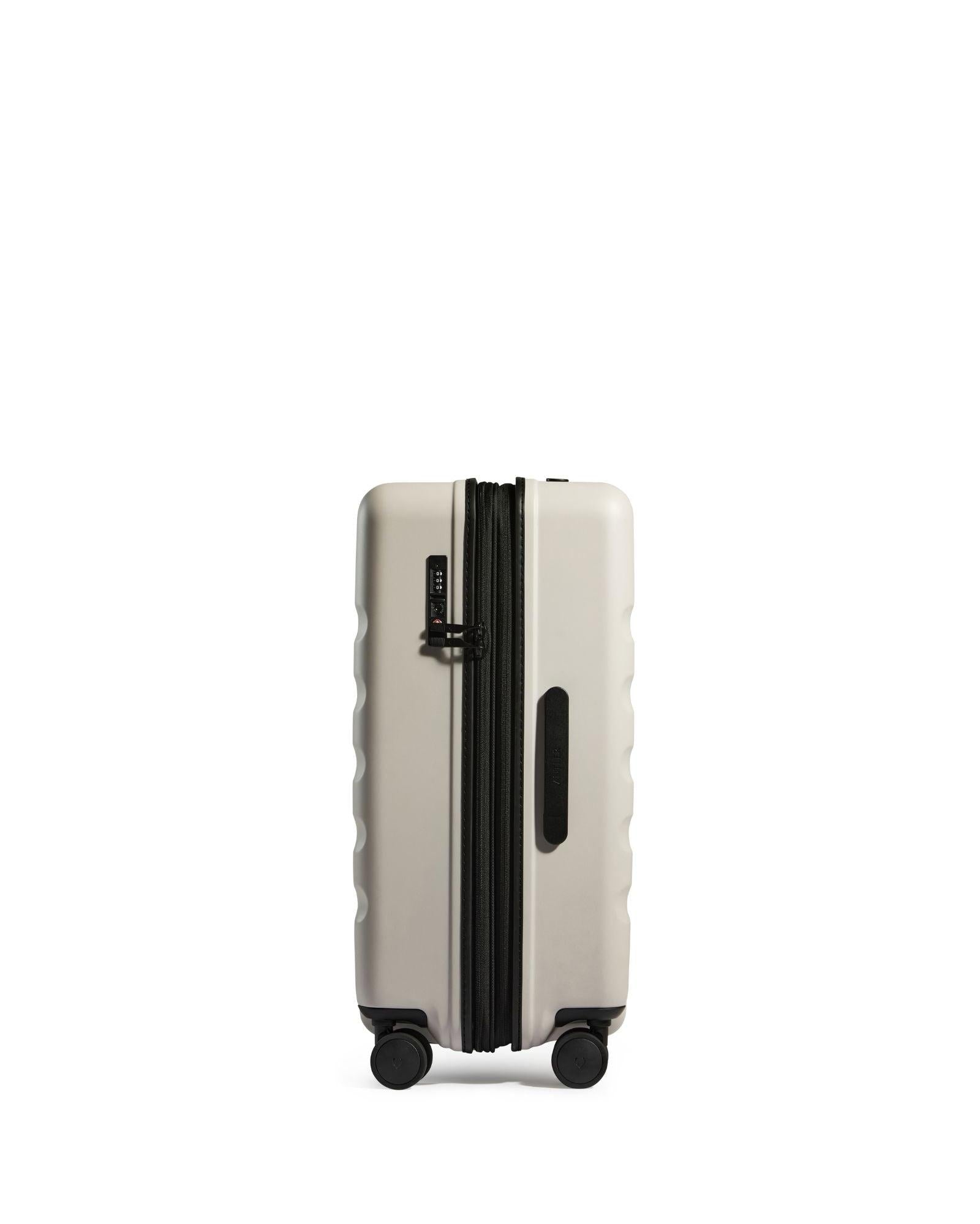 Antler Icon Stripe Expandable Hardside Medium Spinner Suitcase - 66cm - Taupe Image 4