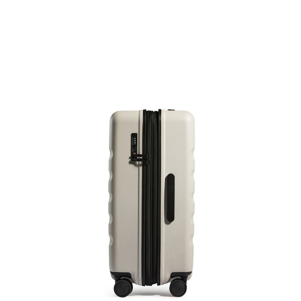 Antler Icon Stripe Expandable Hardside Medium Spinner Suitcase - 66cm - Taupe