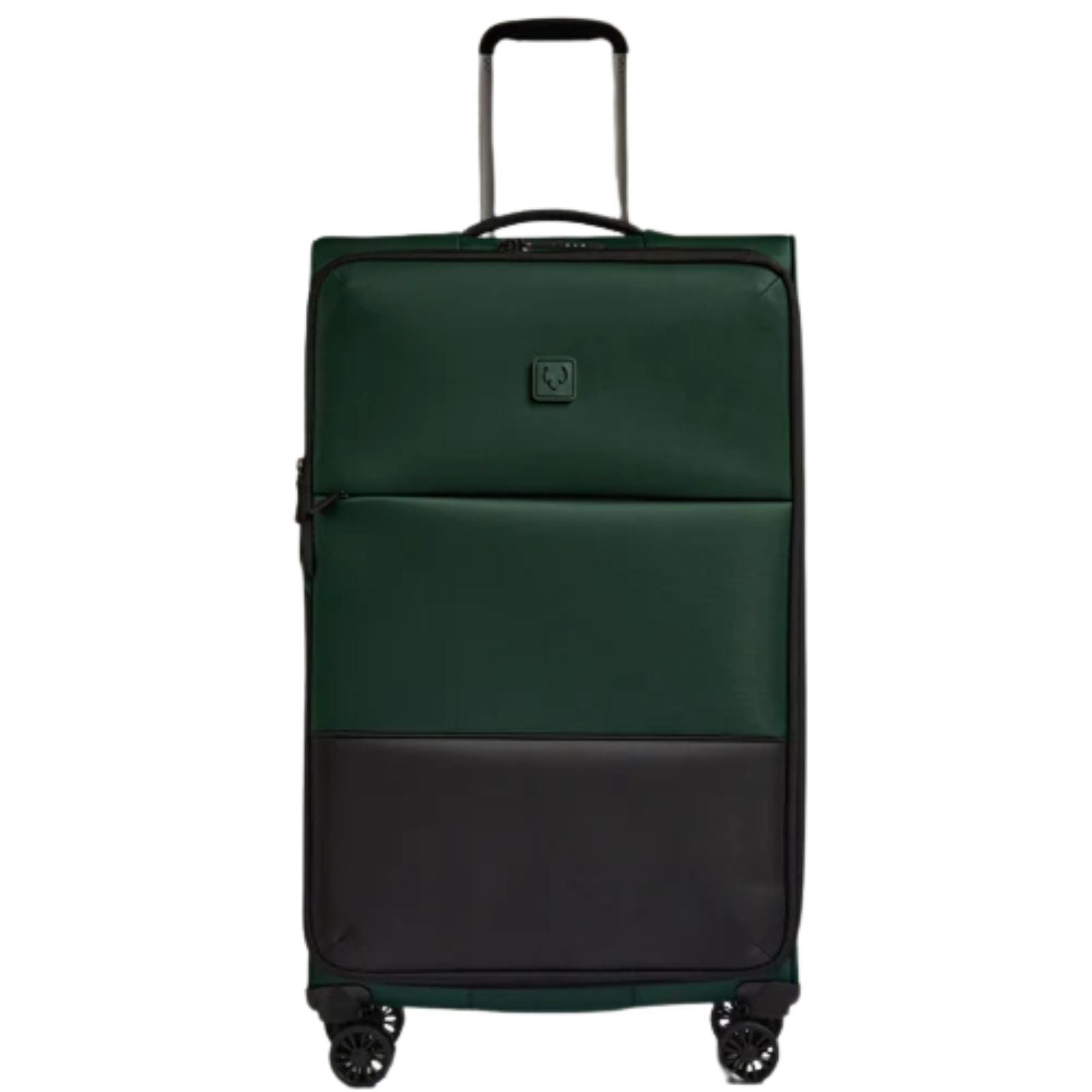 Antler Soft Stripe 2.0 Expandable Softside Large Spinner Suitcase - 81cm - Green