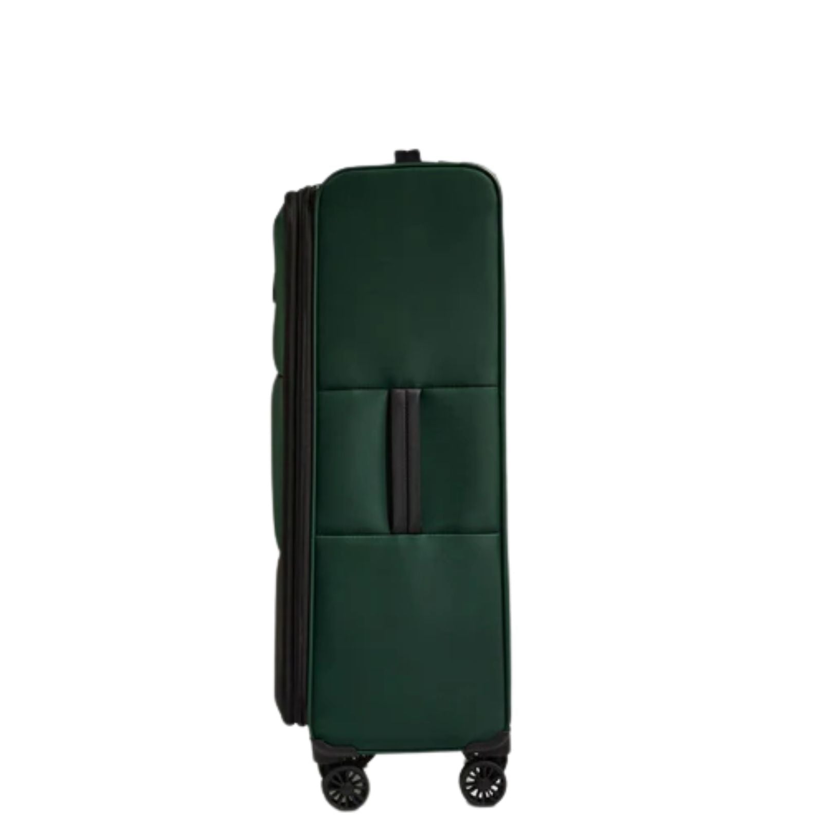 Antler Soft Stripe 2.0 Expandable Softside Large Spinner Suitcase - 81cm - Green