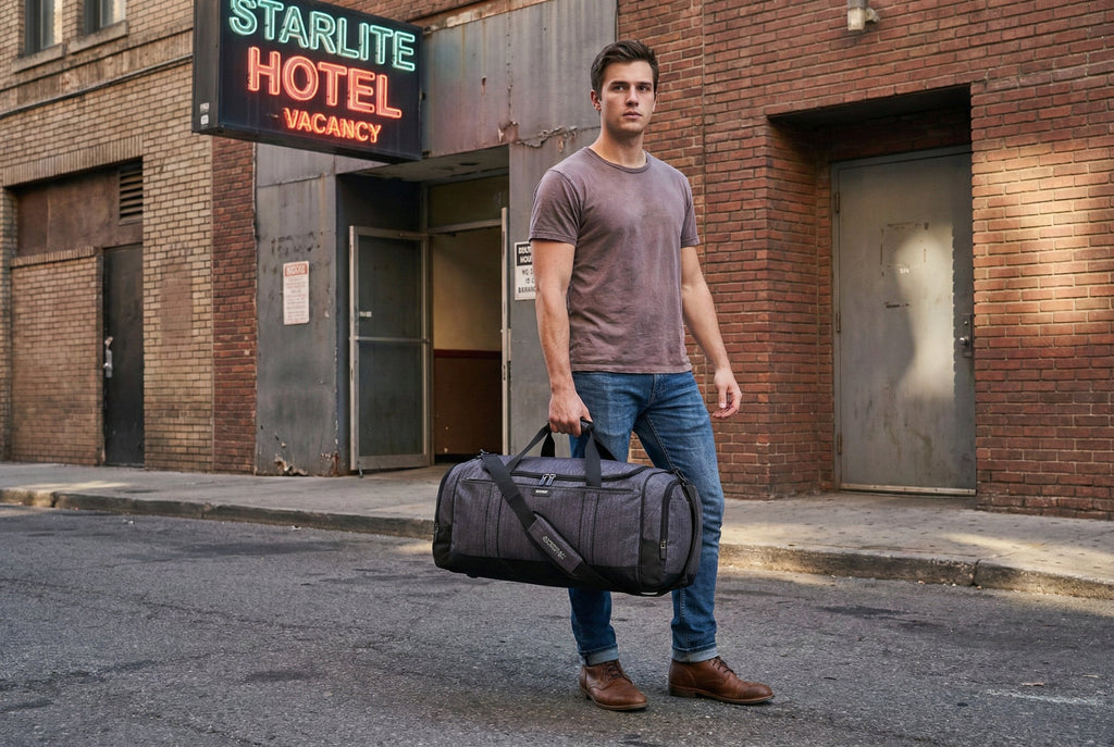 American Tourister X-Bags Travel Duffle Bag - 45L - Gun Metal Image 7