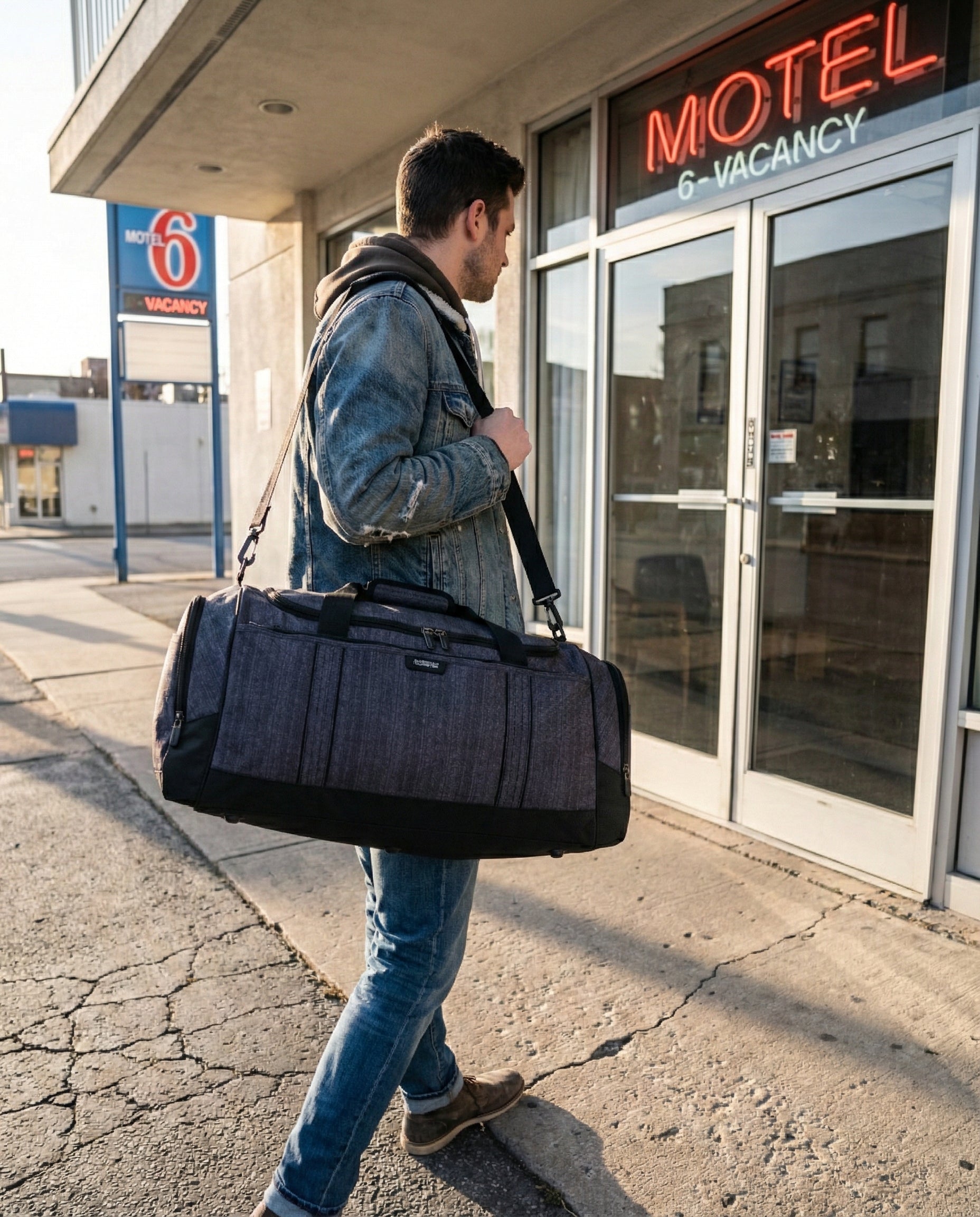 X-Bags 58L Gun Metal | Travel Duffle