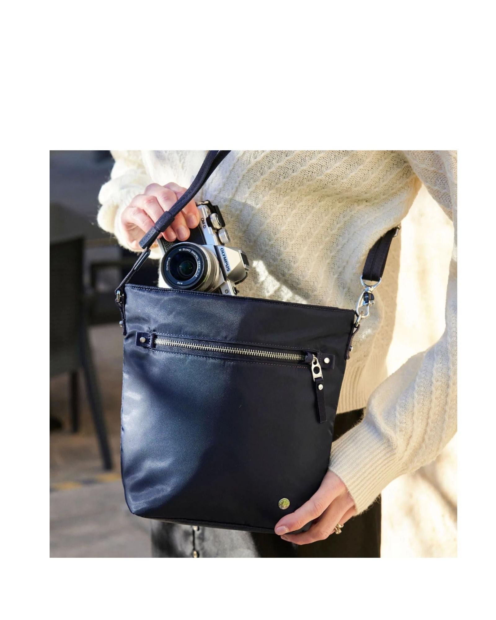 Pacsafe W Anti-Theft Crossbody Bag - 3L - Navy_ Back Image 2