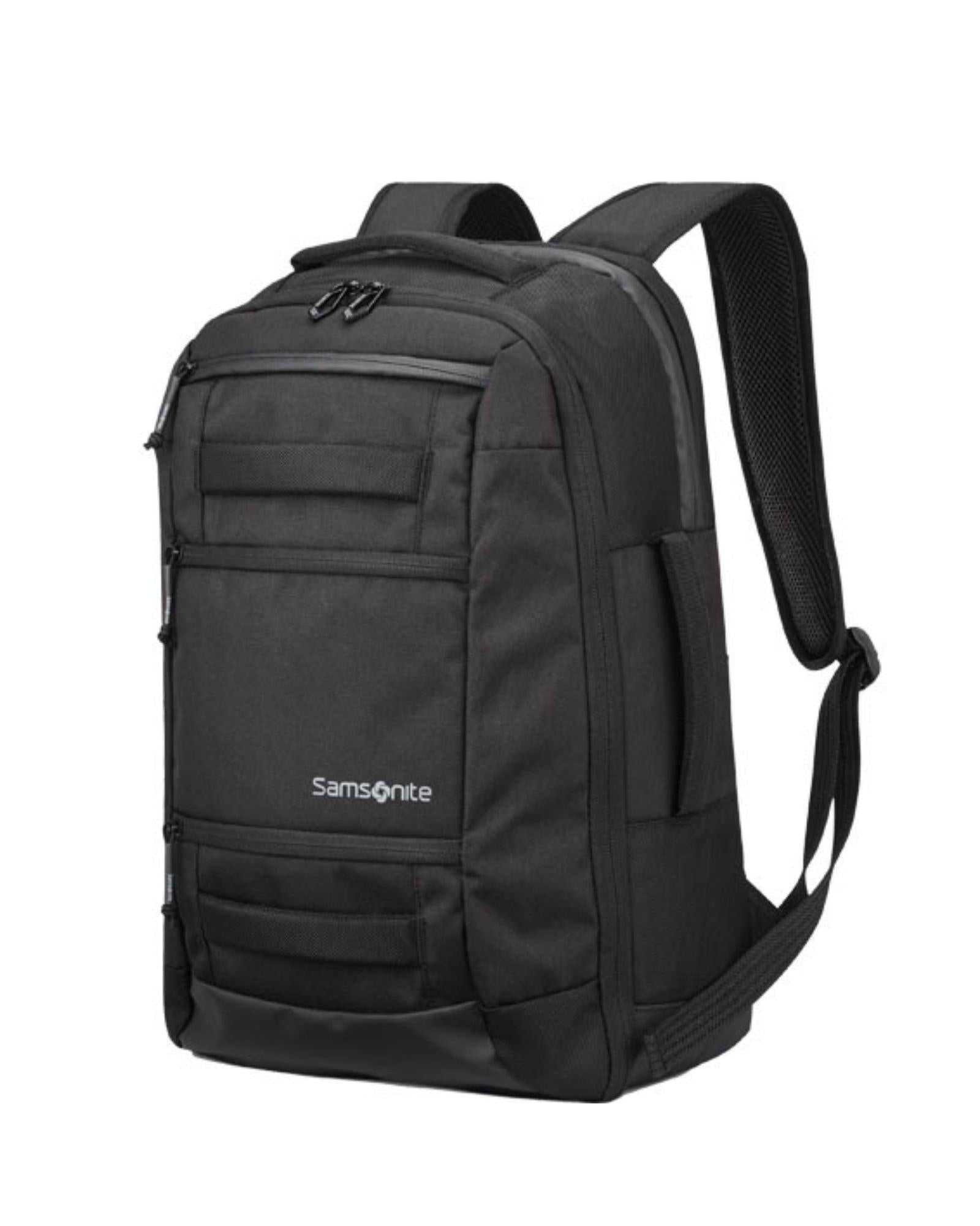 Samsonite Detour Travel Backpack - Black Back Image 1