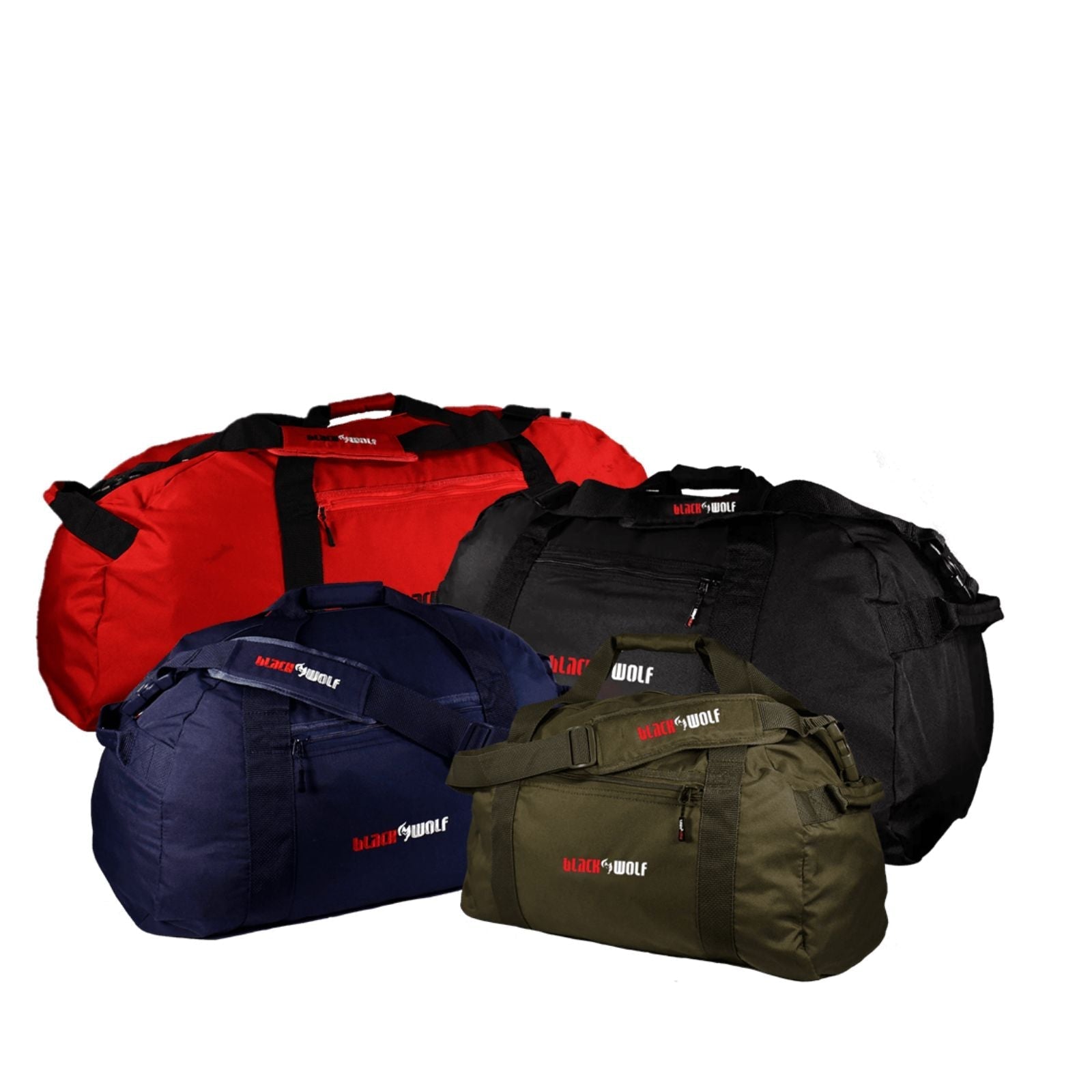 BlackWolf DufflePack Duffle Bag - 70L - Jet Black