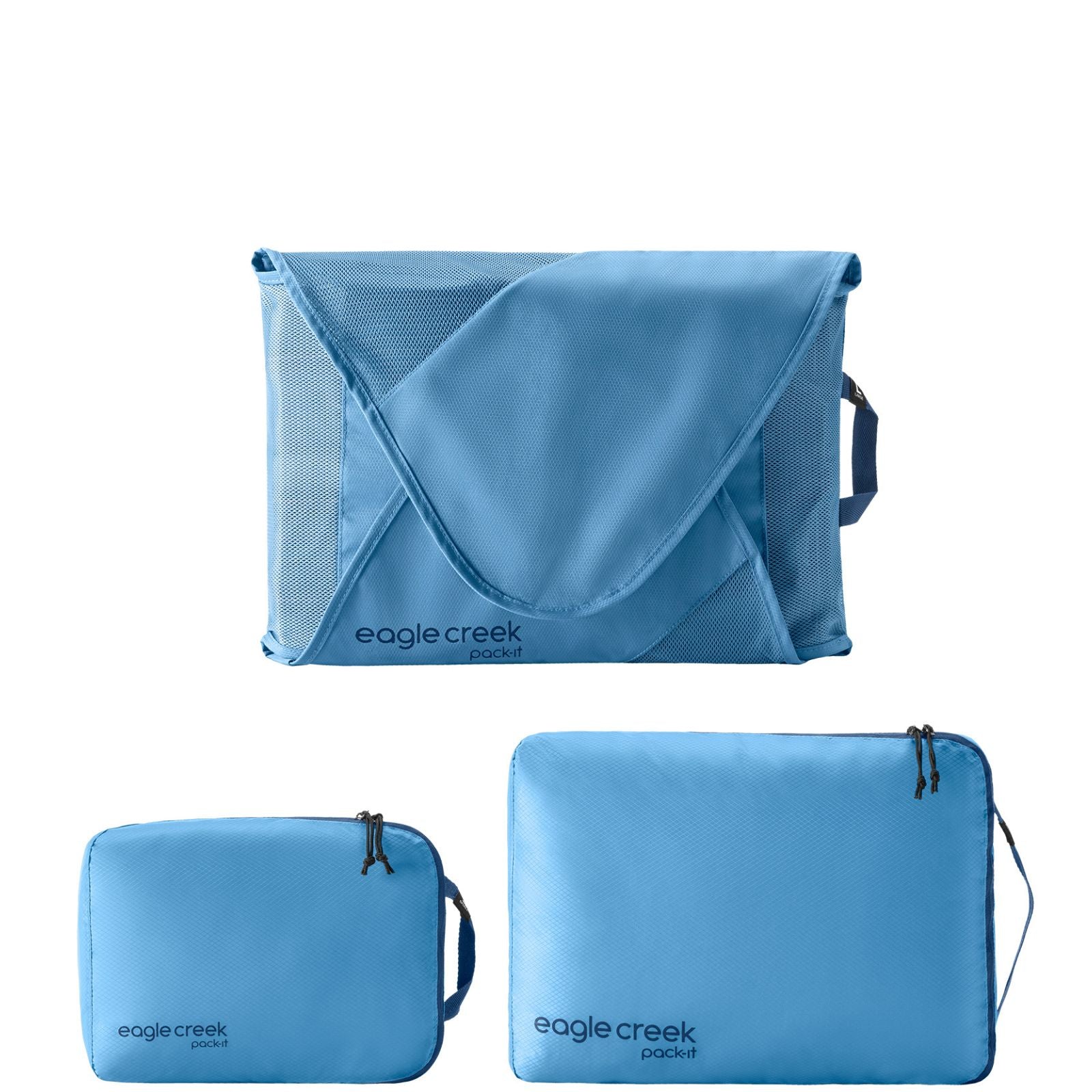 Eagle Creek Pack-It Packing Cube Starter Set - Blue Dawn Image 1