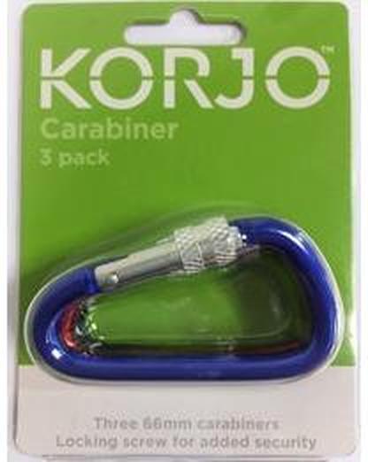 Korjo Carabiner Set - 3-Pack Image 1