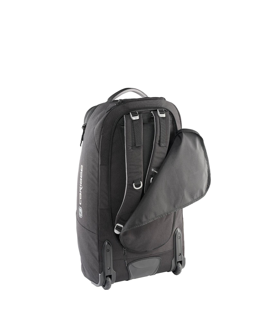 Caribee Adventure Hybrid Wheeled Backpack - 70L - Black