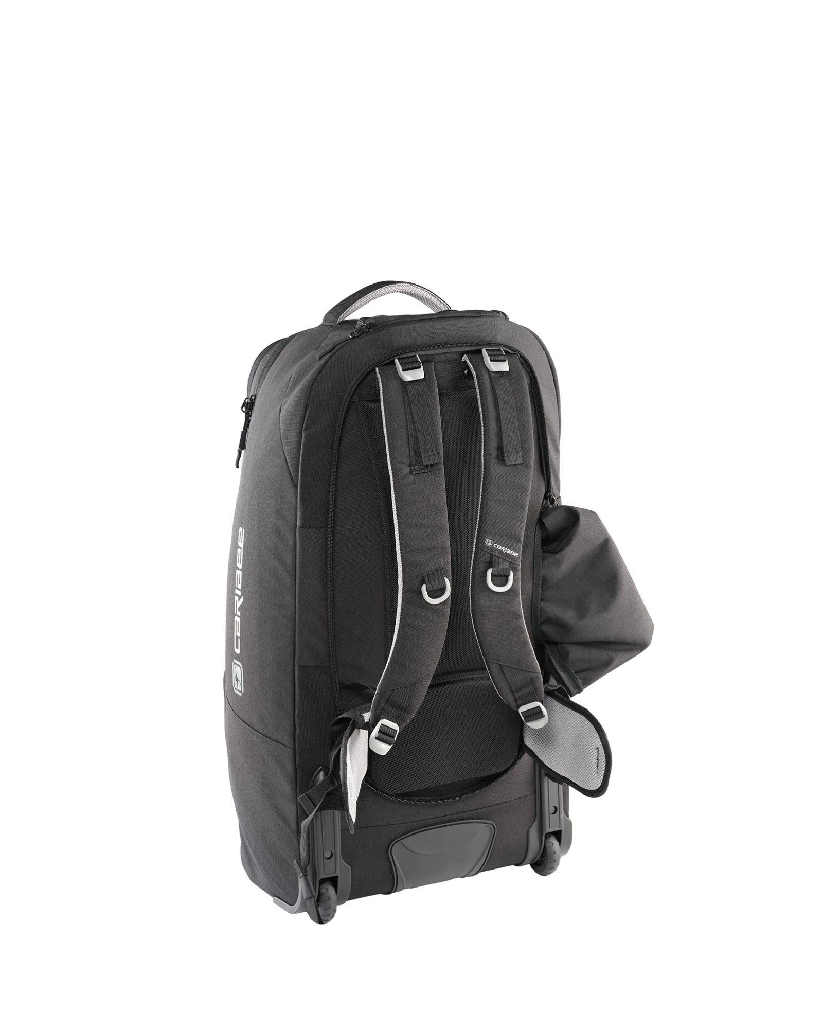 Caribee Adventure Hybrid Wheeled Backpack - 70L - Black
