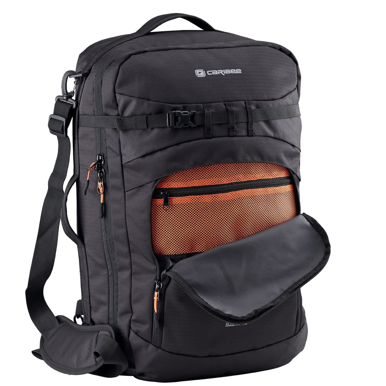 Caribee Altitude Carry-On Backpack Duffle - 40L - Black