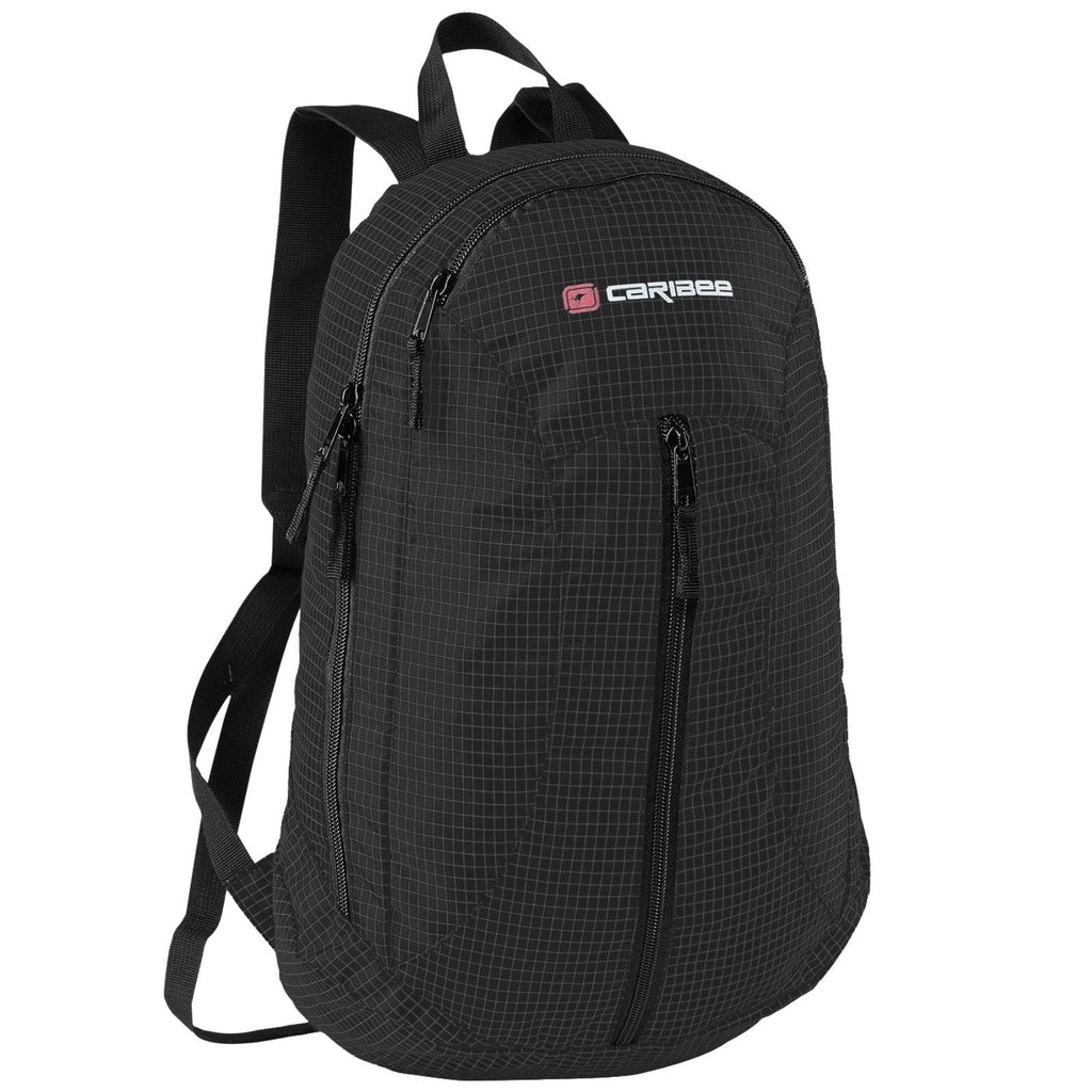 Caribee Foldaway Backpack - 20L - Black