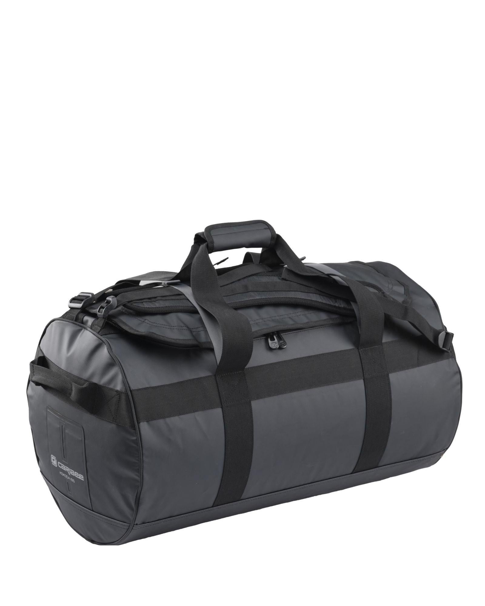 Caribee Kokoda Water Resistant Duffle Bag - 65L - Black