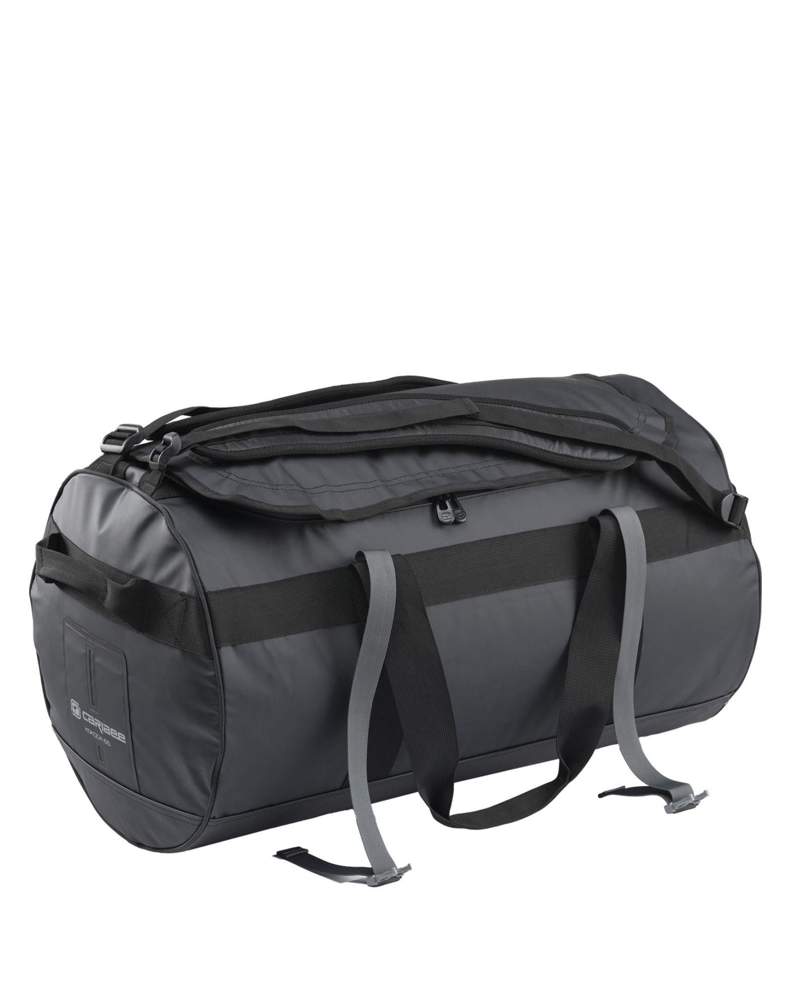 Caribee Kokoda Water Resistant Duffle Bag - 65L - Black