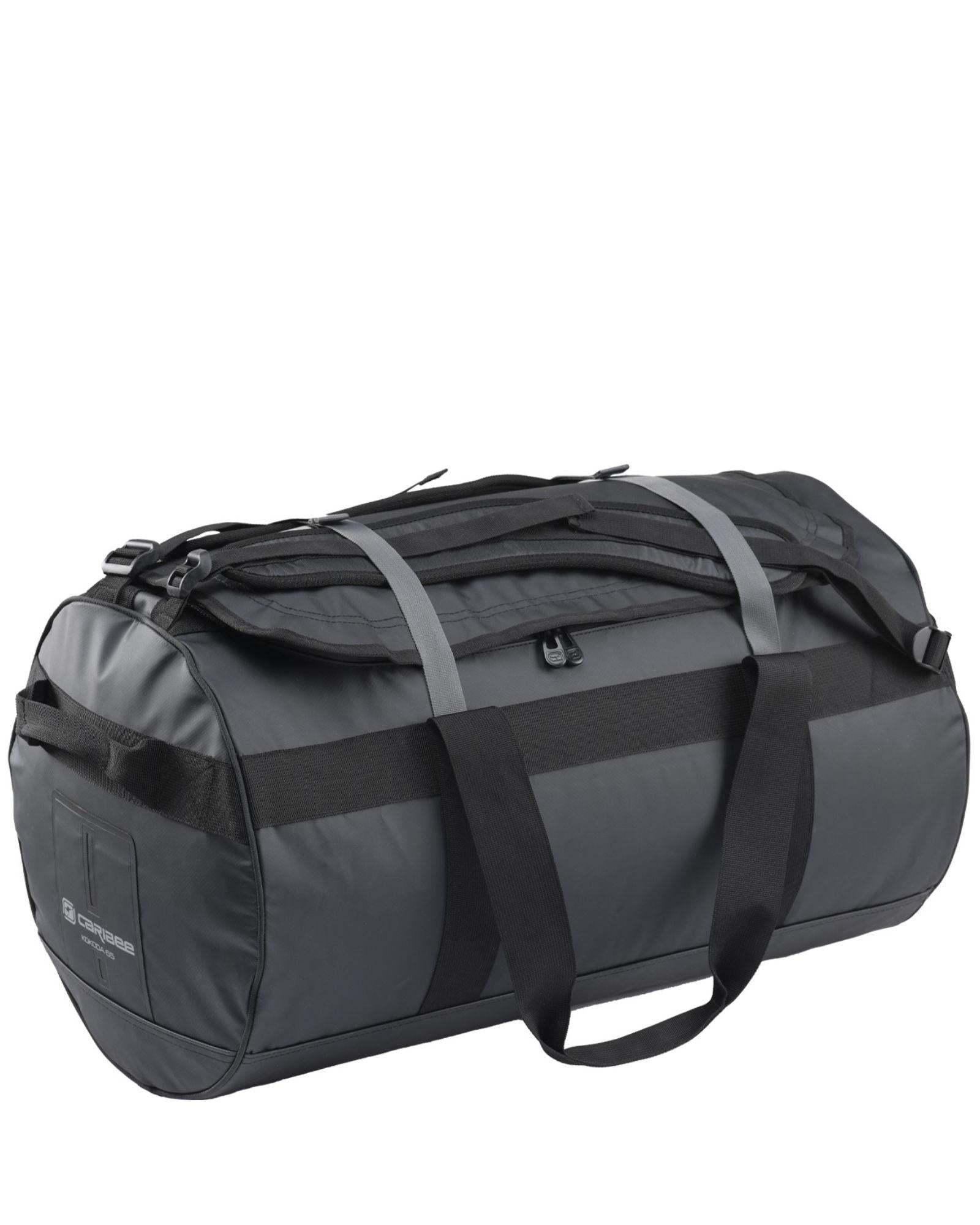 Caribee Kokoda Water Resistant Duffle Bag - 90L - Black