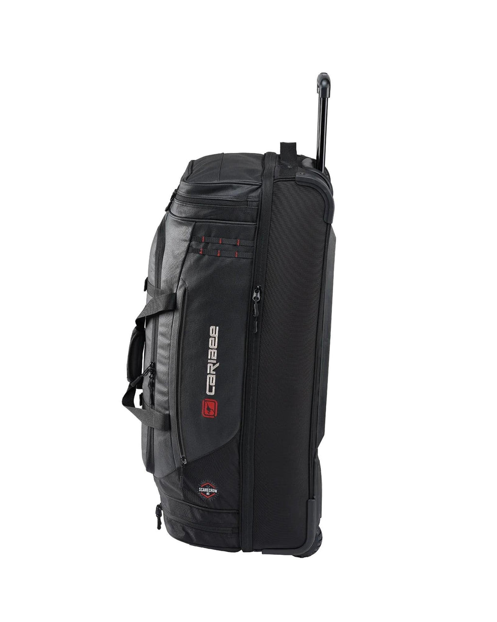 Caribee Scarecrow V2 Large Wheeled Duffle Bag - 100L - Black