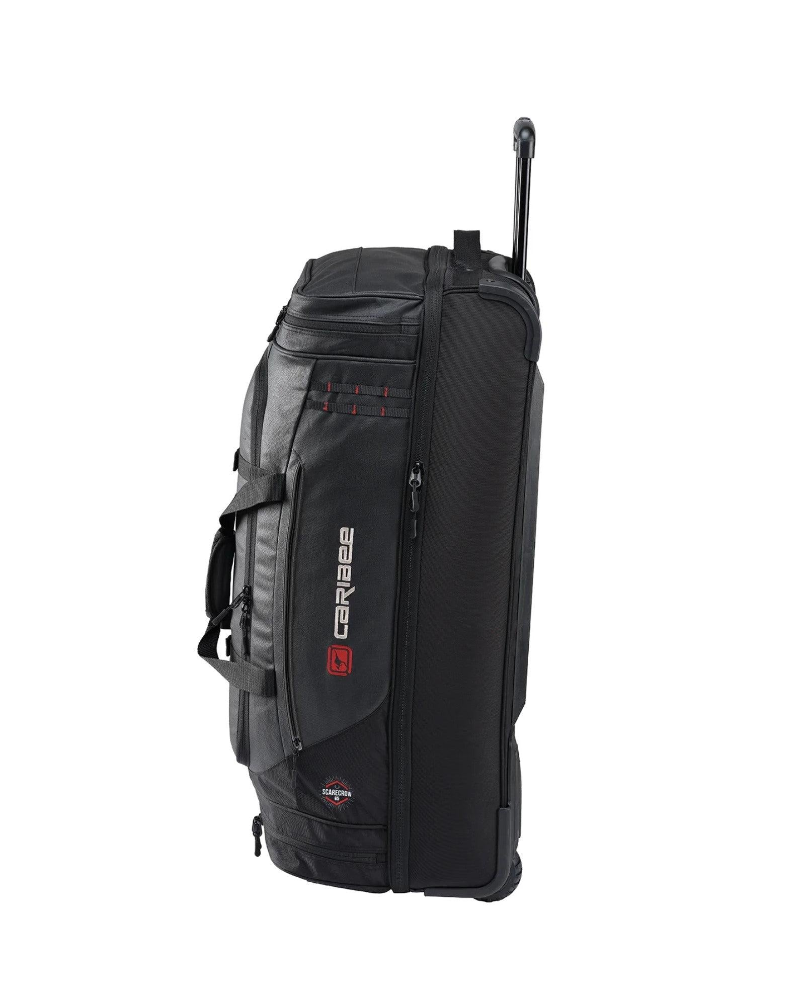 Caribee Scarecrow V2 Large Wheeled Duffle Bag - 100L - Black