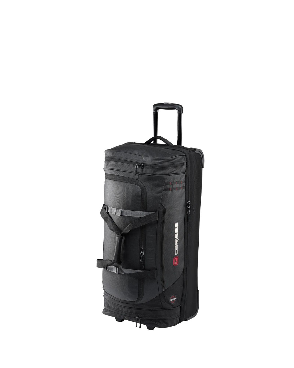 Caribee Scarecrow V2 Medium Wheeled Duffle Bag - 75L - Black