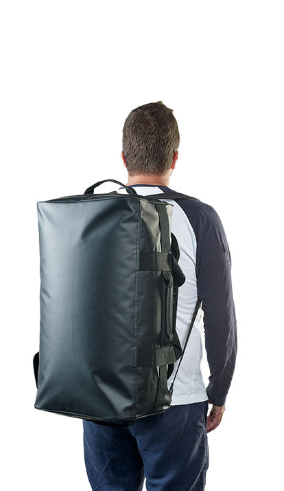 Caribee Titan Water Resistant Carry-On Duffle Bag - 50L - Black