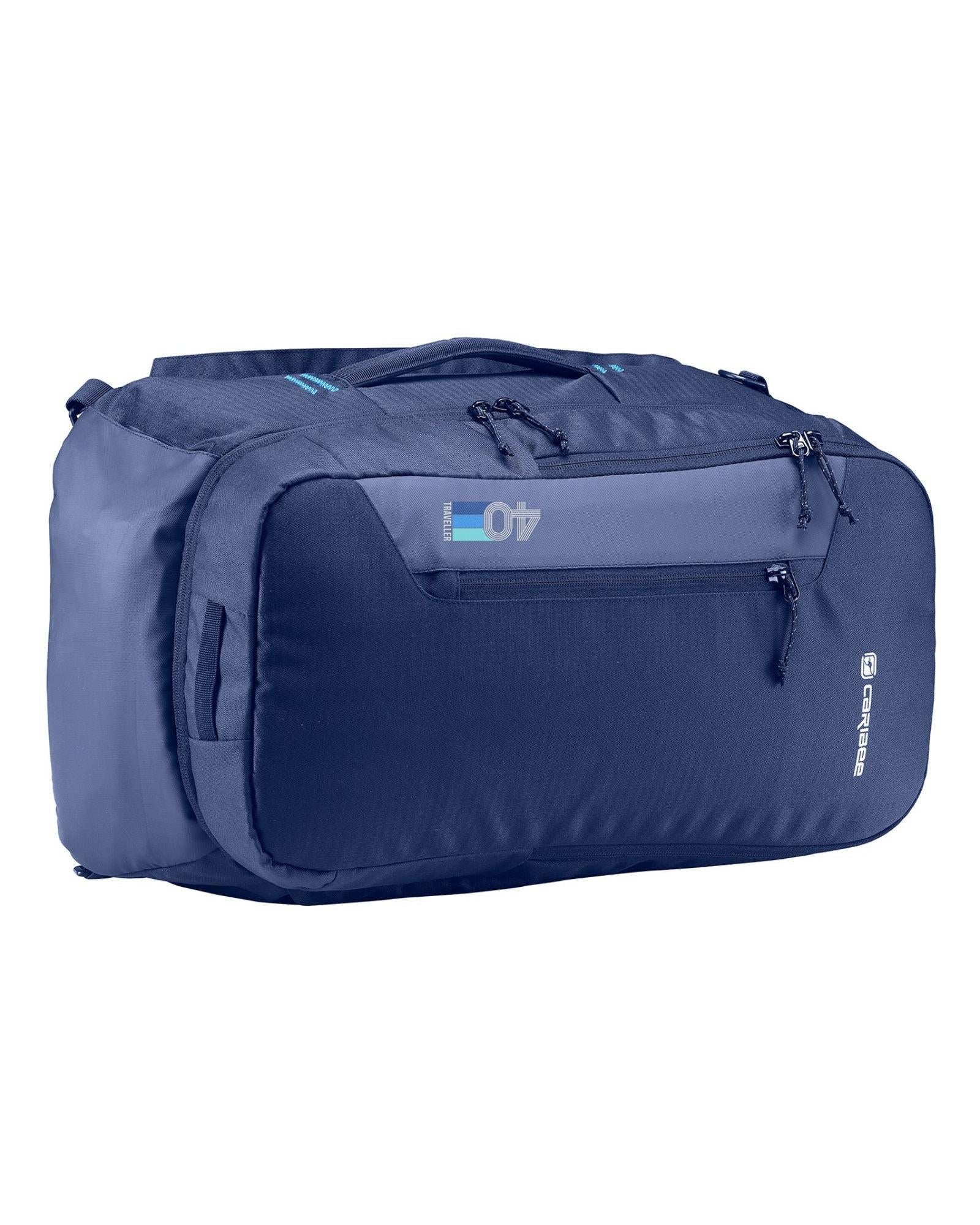 Caribee Traveller Carry-On Backpack Duffle - 40L - Navy