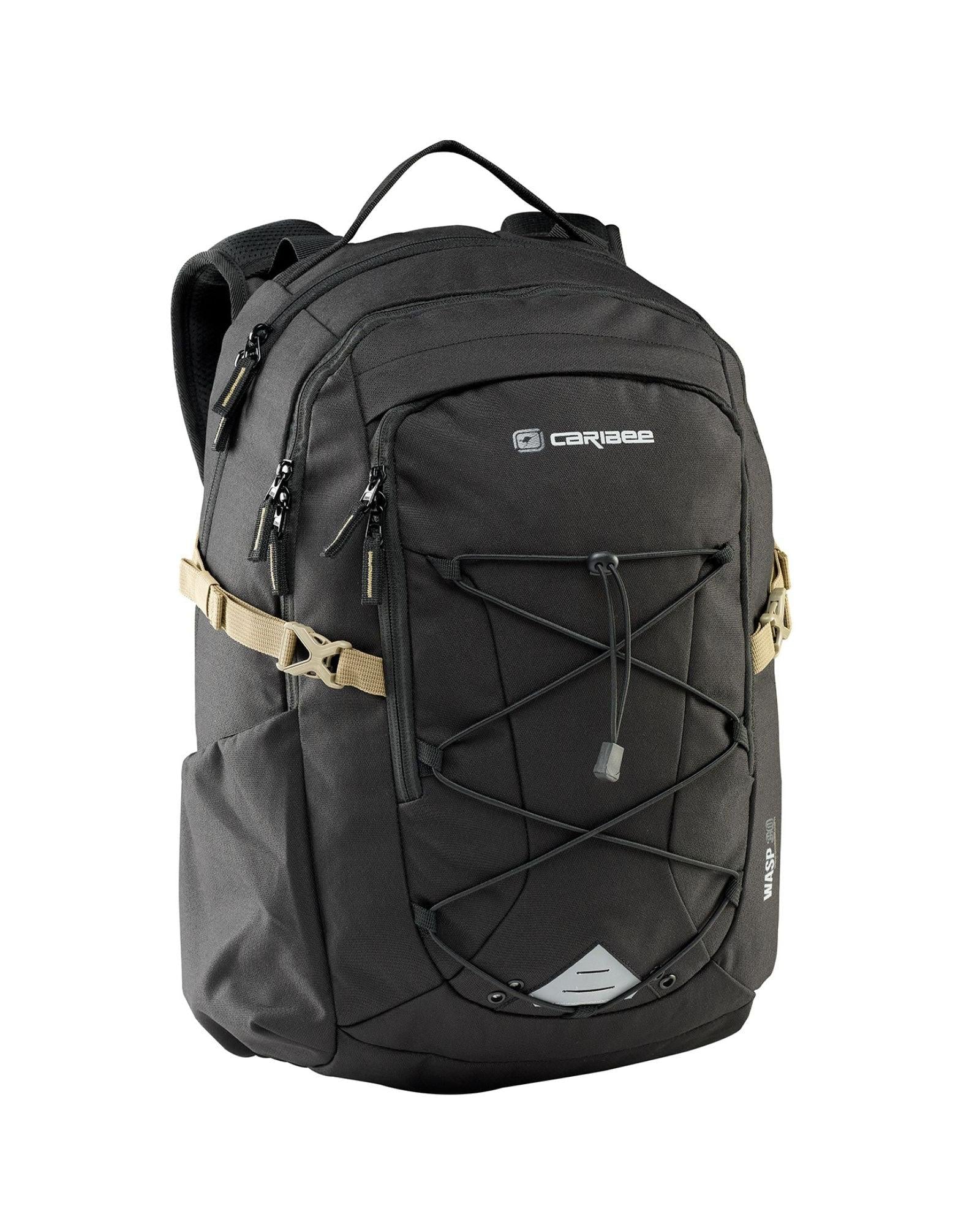 Caribee Wasp Backpack - 30L - Black Front Left Image 1