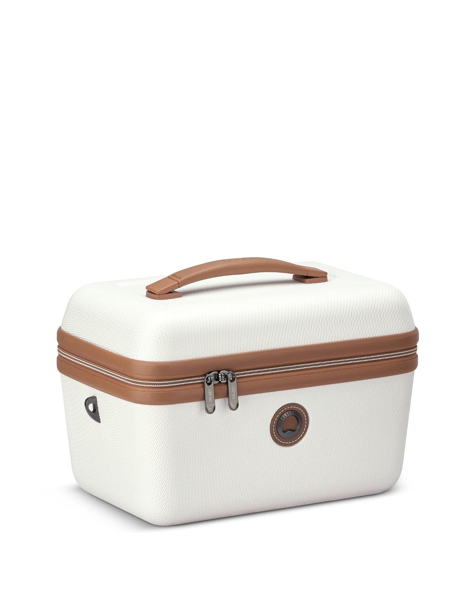 Delsey Chatelet Air 2.0 Hardside Beauty Case - 15L - Angora Front Left Image 1