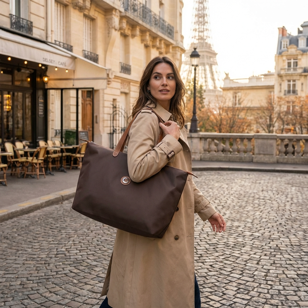 Delsey Chatelet Air 2.0 Tote Bag - Chocolate Image 9