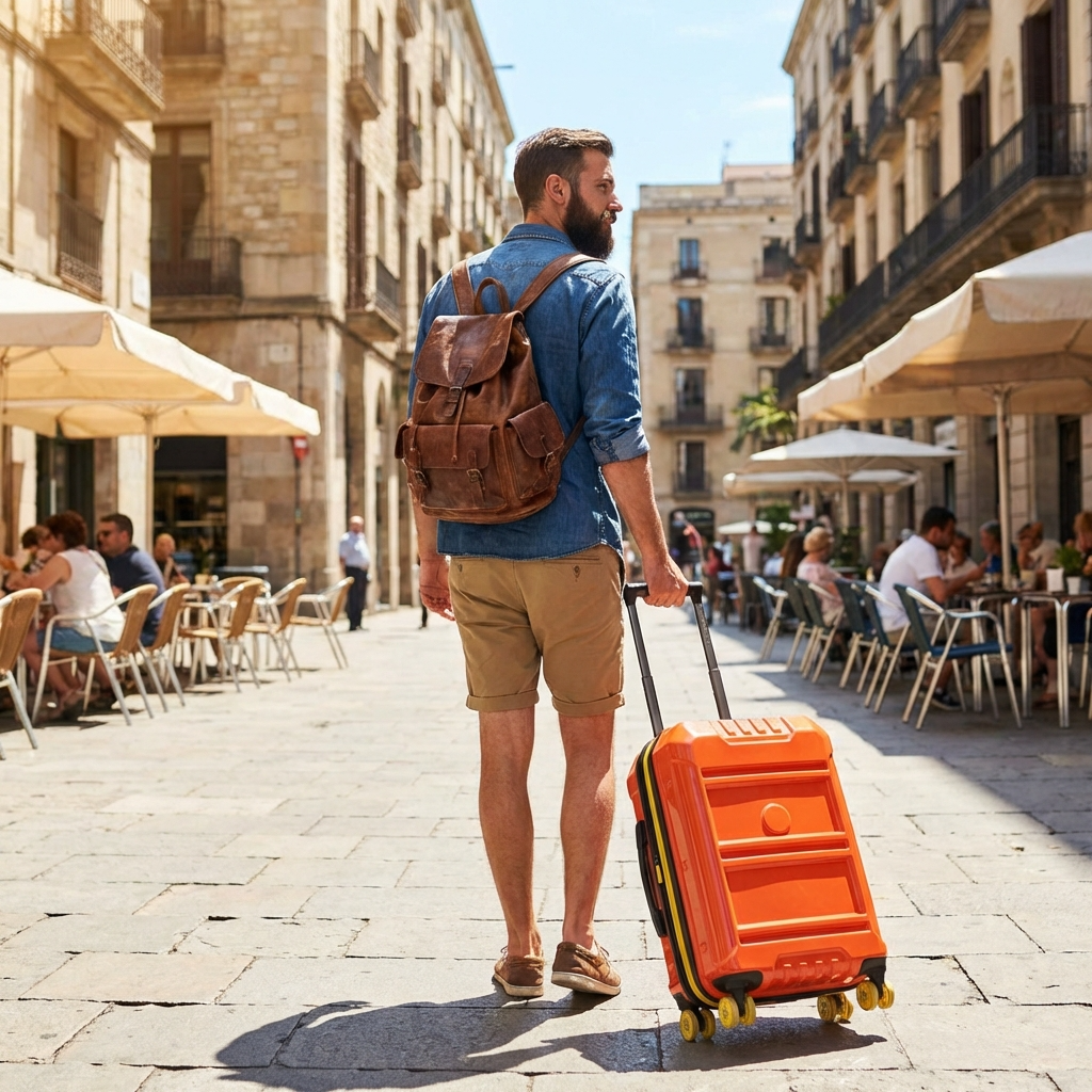 Delsey Rempart 2.0 Expandable Hardside Carry-On Spinner Suitcase - 55cm - Orange Image 10