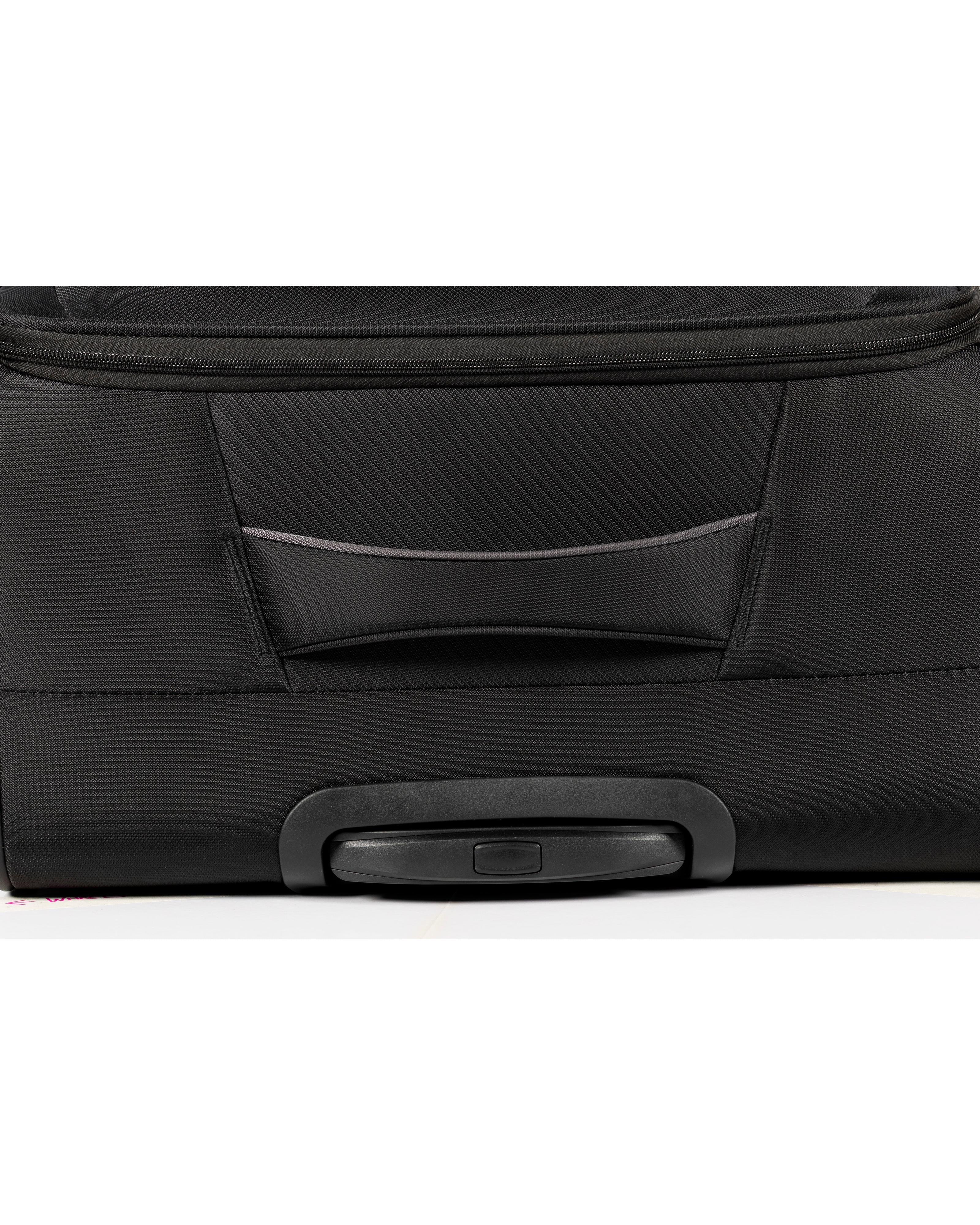 Delphin Caspian 2 Softside Carry-On Spinner Suitcase - 56cm - Black