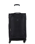 Delphin Caspian 2 Softside Large Spinner Suitcase - 83cm - Black