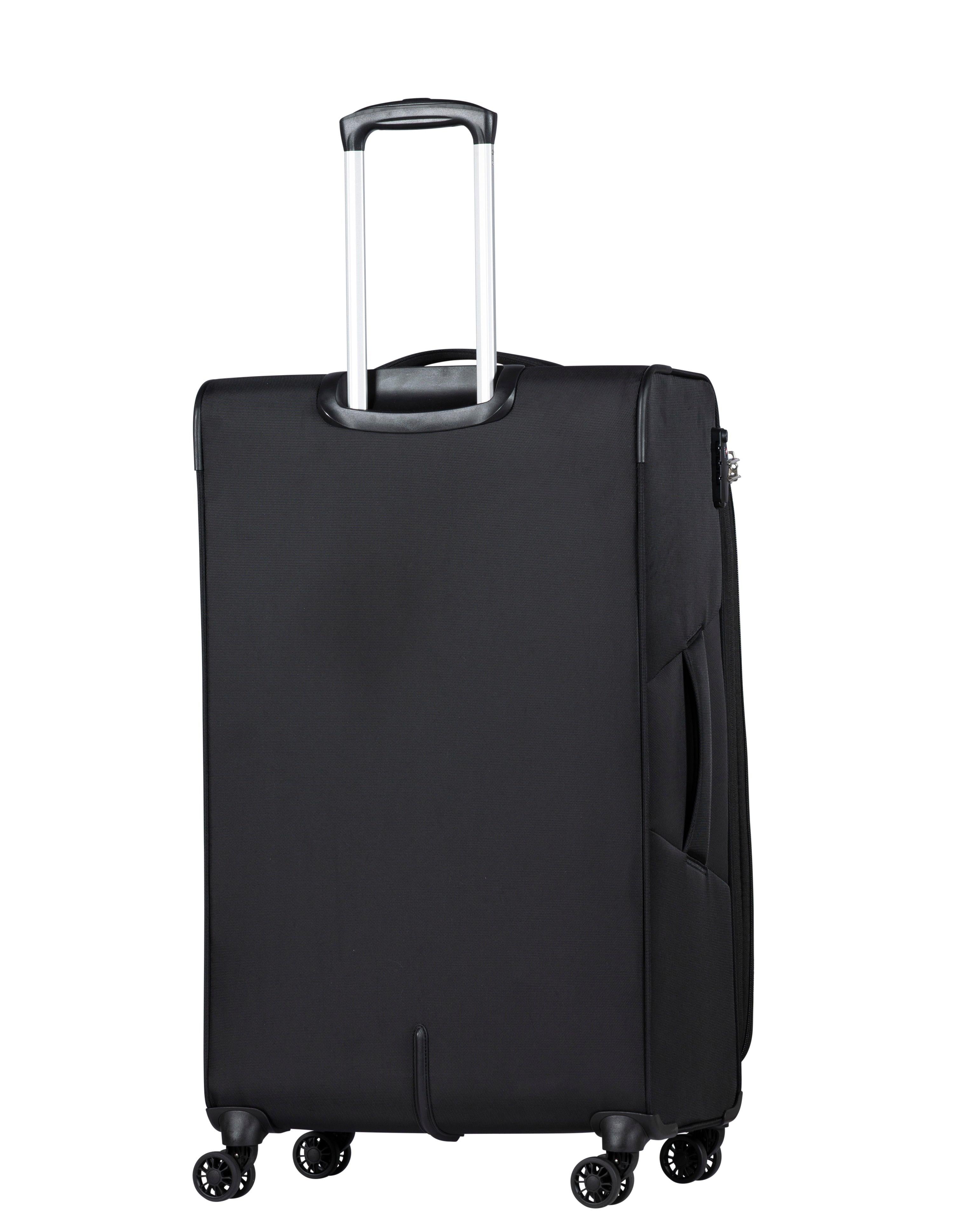 Delphin Caspian 2 Softside Large Spinner Suitcase - 83cm - Black
