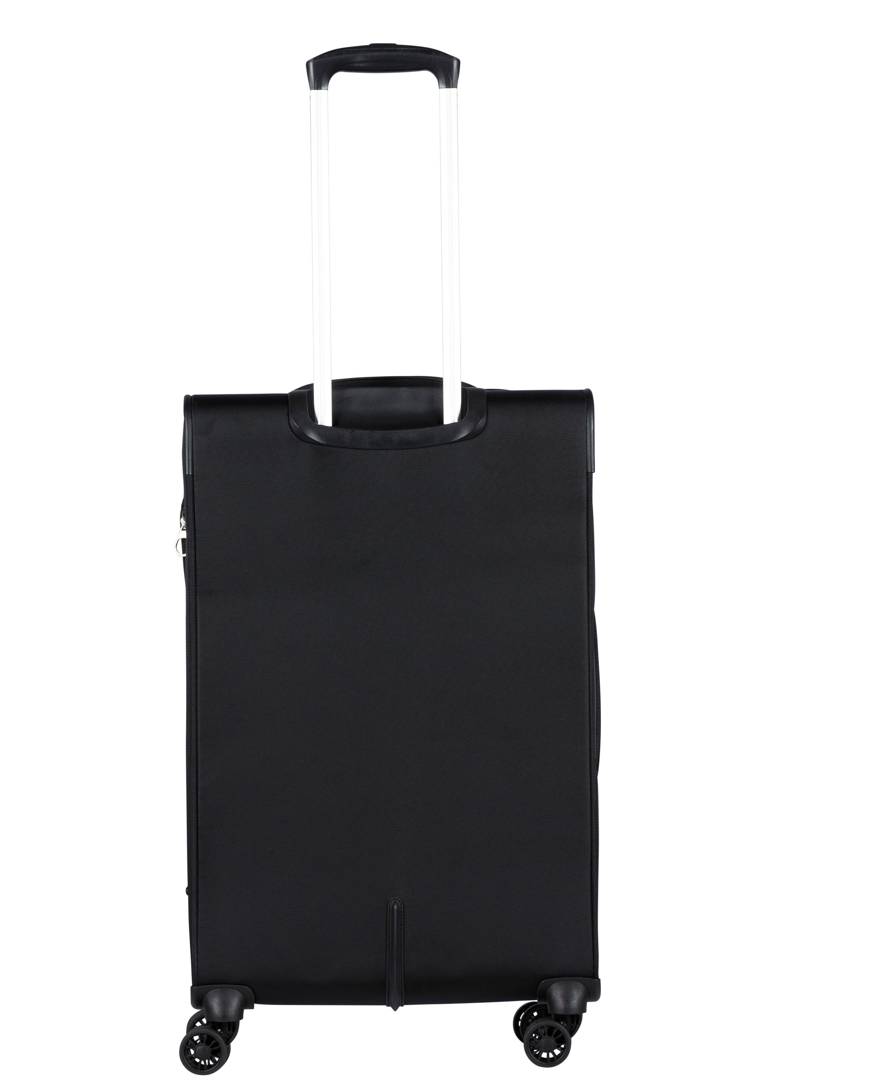 Delphin Caspian 2 Softside Medium Spinner Suitcase - 73cm - Black