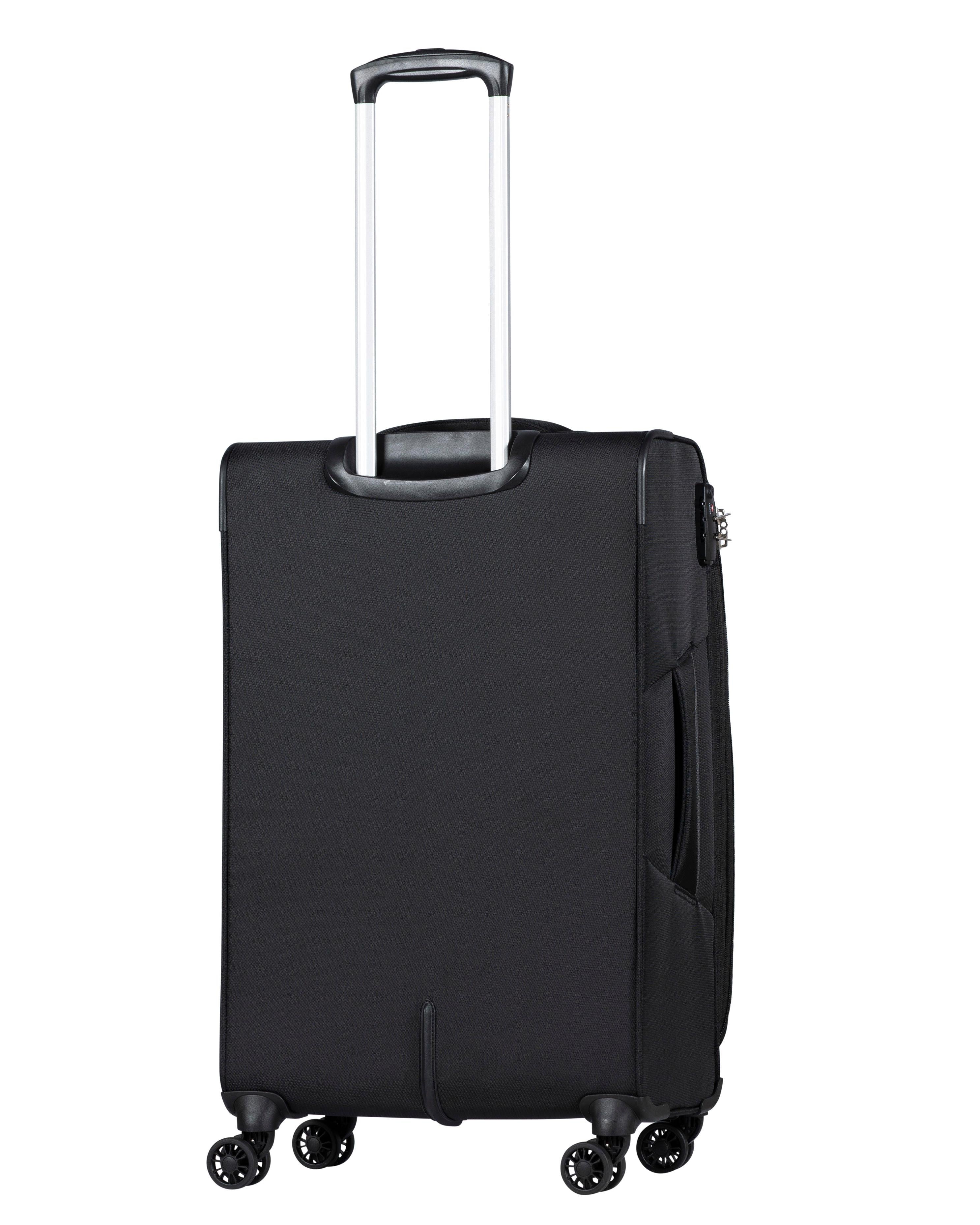 Delphin Caspian 2 Softside Medium Spinner Suitcase - 73cm - Black