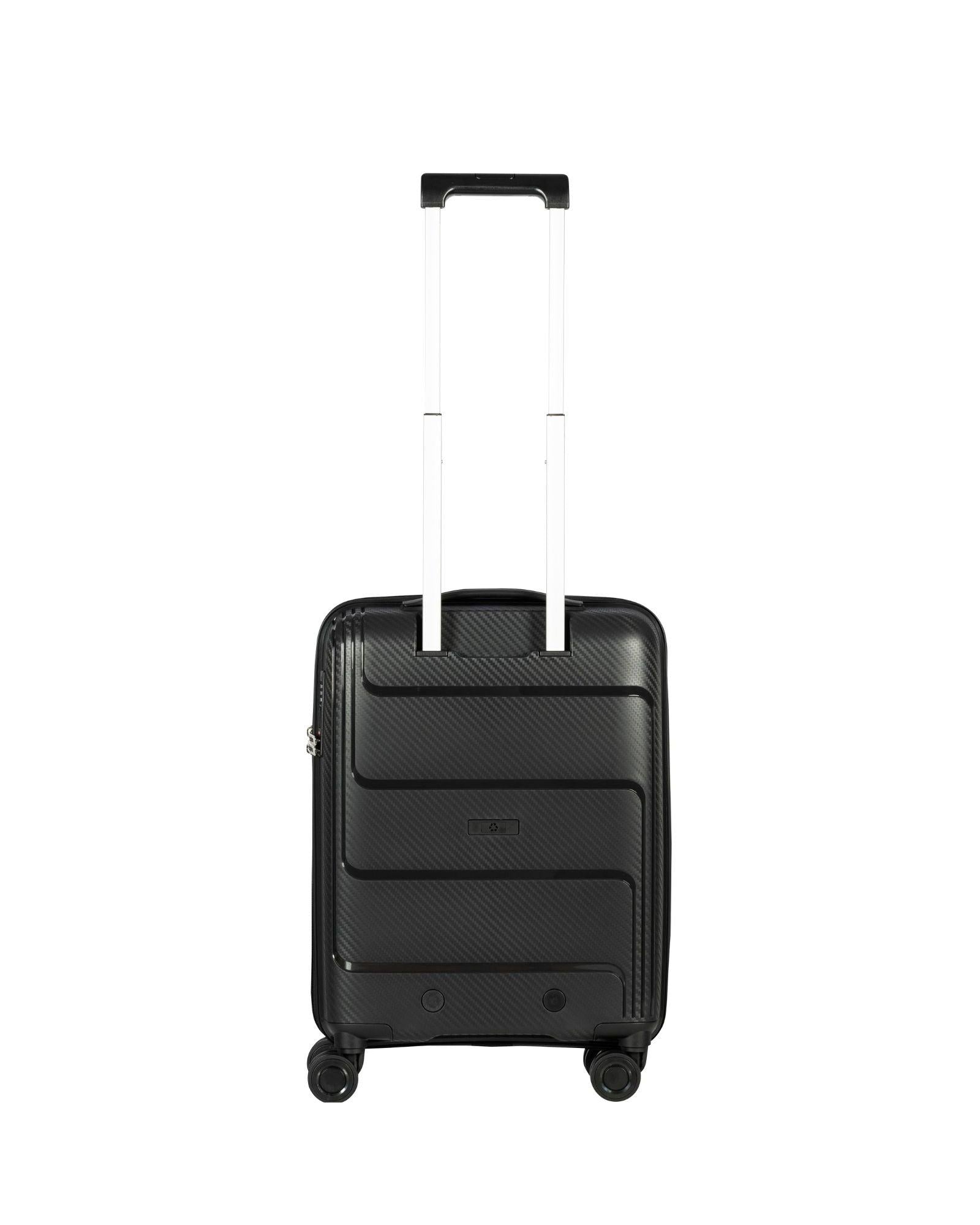 Delphin Verona Hardside Carry-On Spinner Suitcase - 55cm - Black
