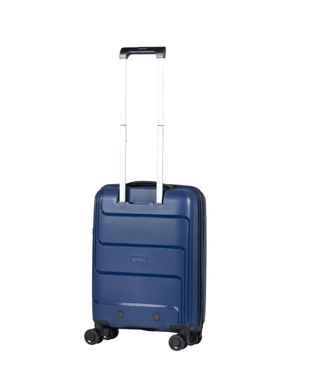 Delphin Verona Hardside Carry-On Spinner Suitcase - 55cm - Blue Back Right Image 5