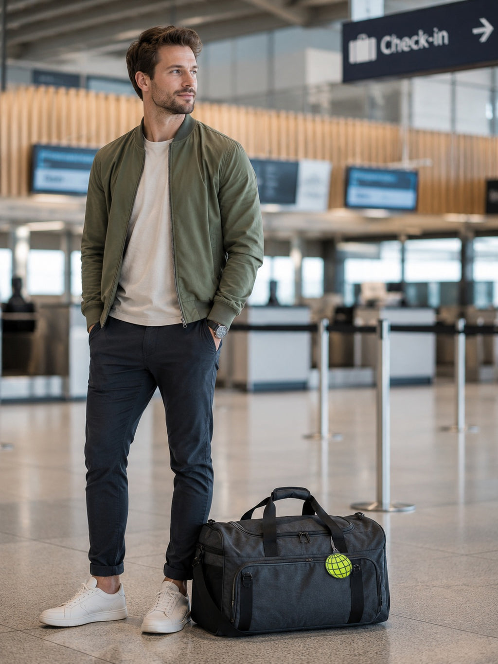 Bag Tagz by delphin - Globe - 2 Piece