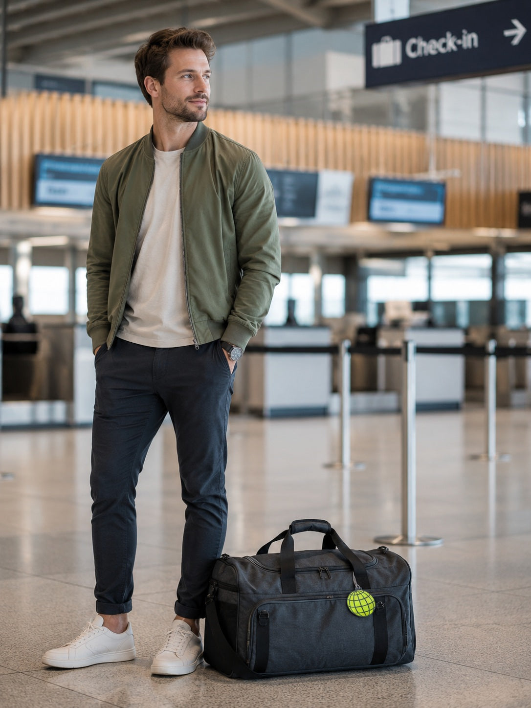 Bag Tagz by delphin - Globe - 2 Piece