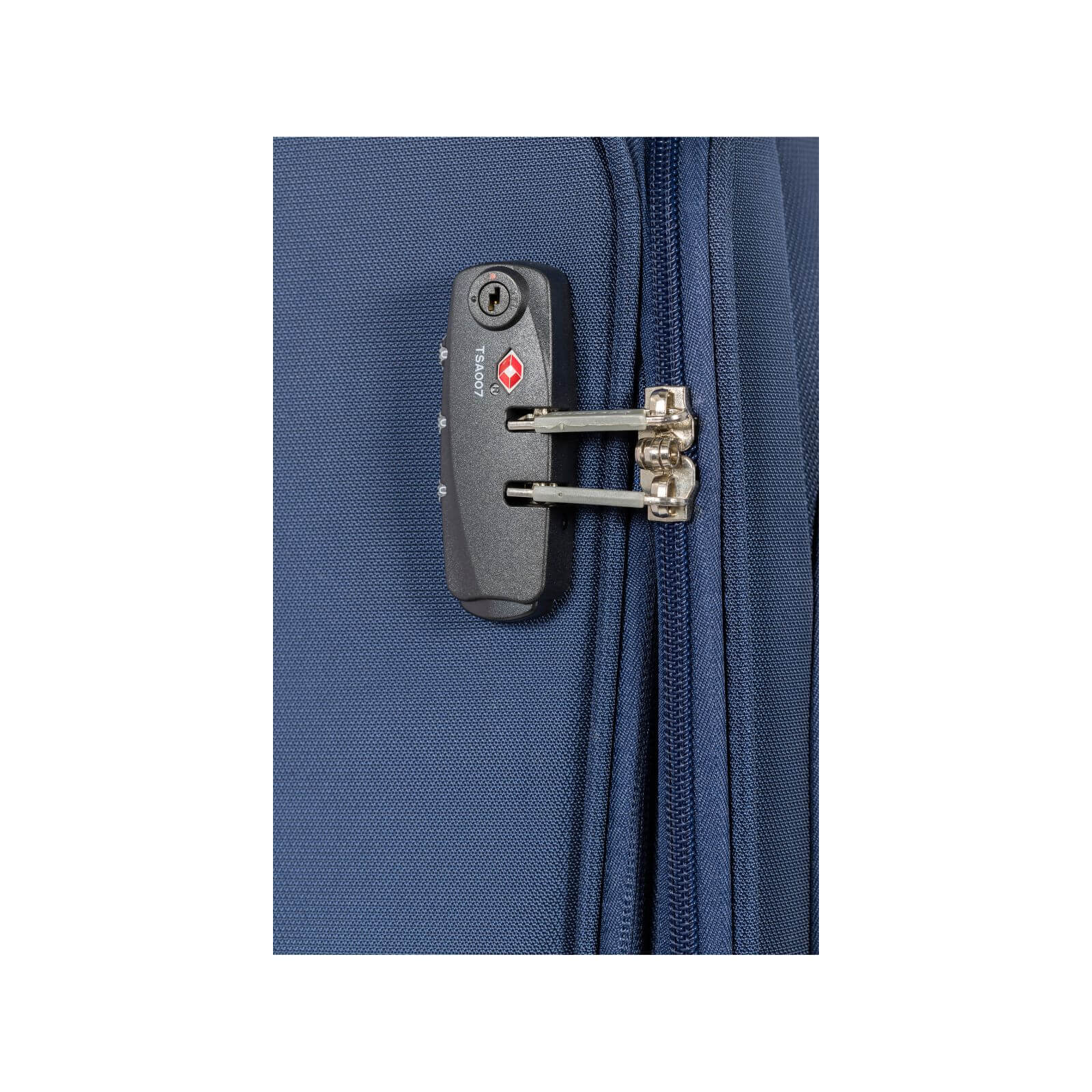 Delphin Caspian 2 Softside Carry-On Spinner Suitcase - 56cm - Navy