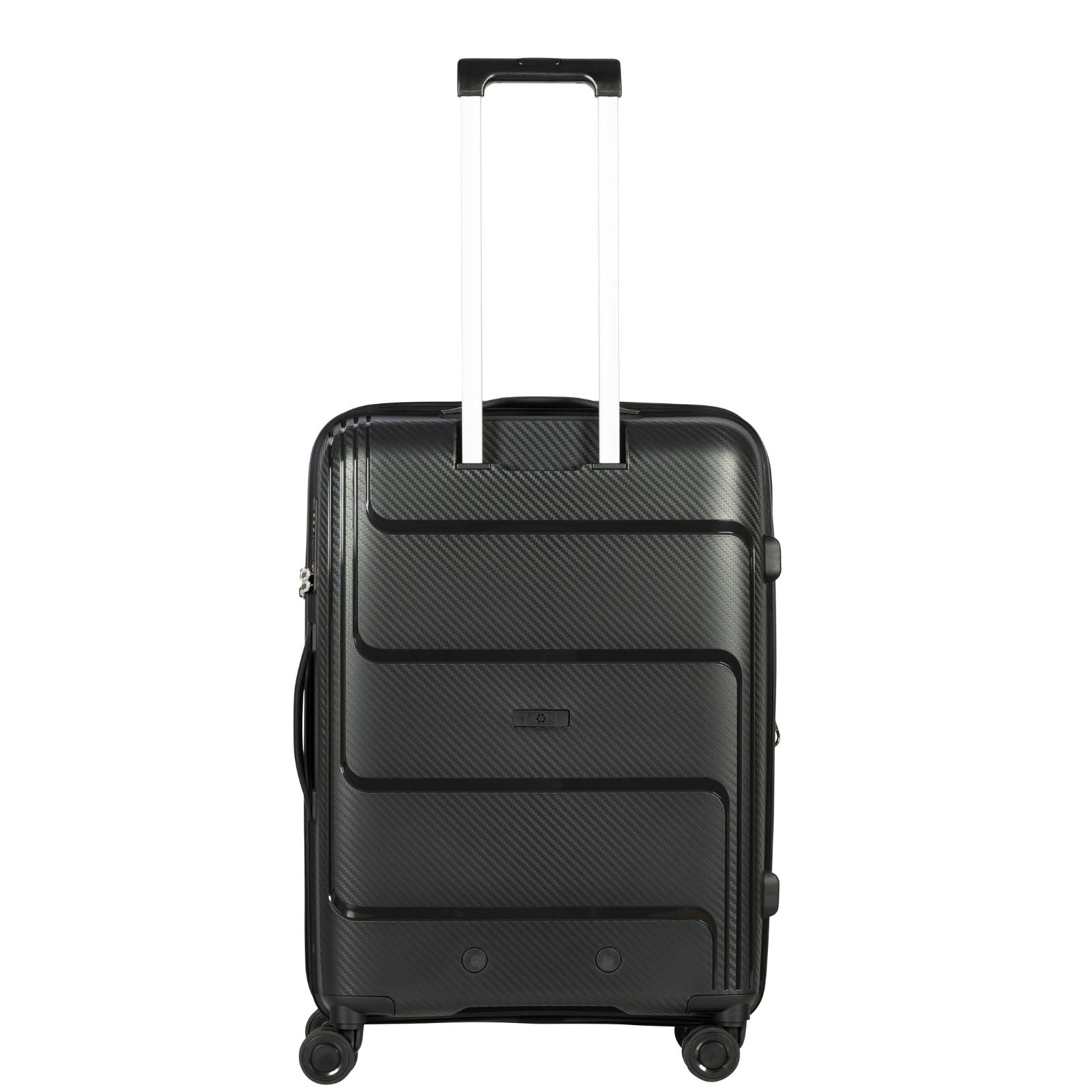 Delphin Verona Hardside Medium Spinner Suitcase - 68cm - Black