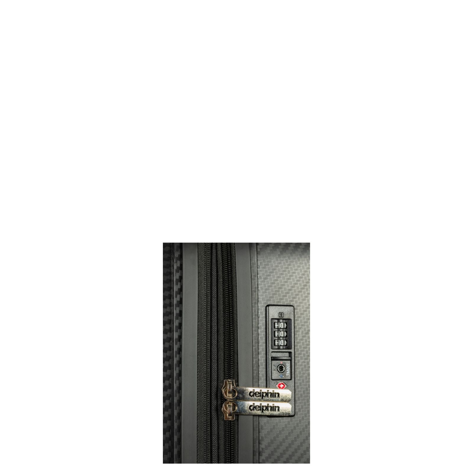 Delphin Verona Hardside Medium Spinner Suitcase - 68cm - Black