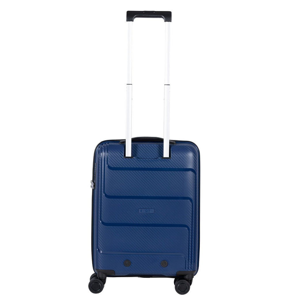 Delphin Verona Hardside Carry-On Spinner Suitcase - 55cm - Blue