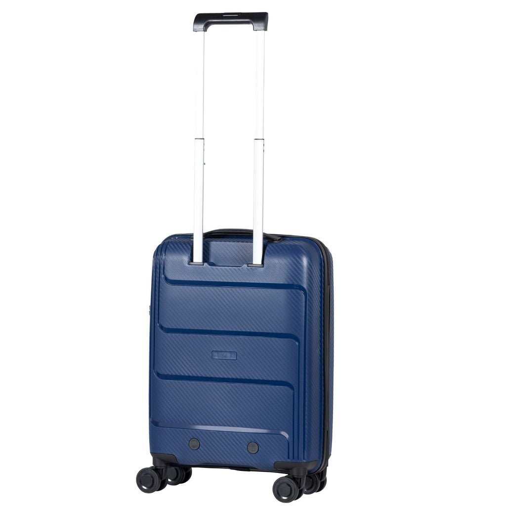 Delphin Verona Hardside Carry-On Spinner Suitcase - 55cm - Blue