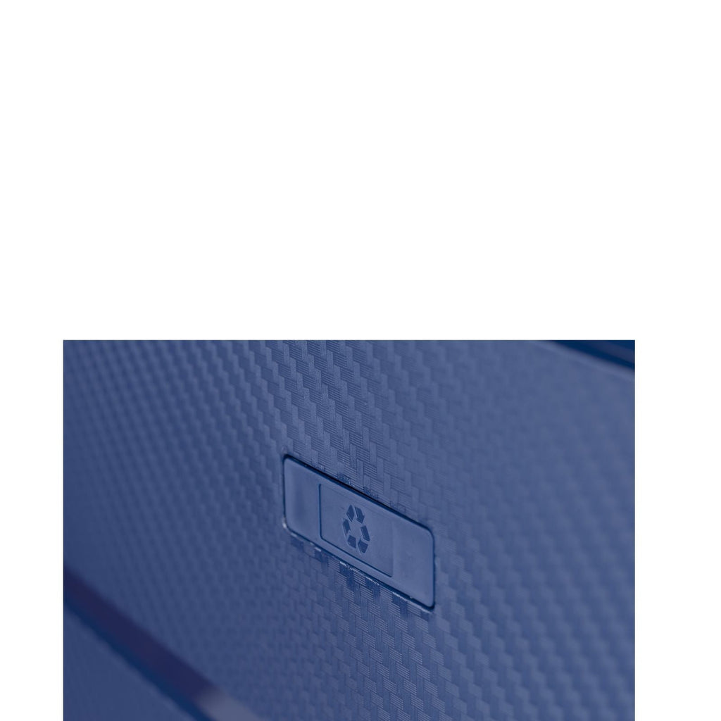 Delphin Verona Hardside Carry-On Spinner Suitcase - 55cm - Blue