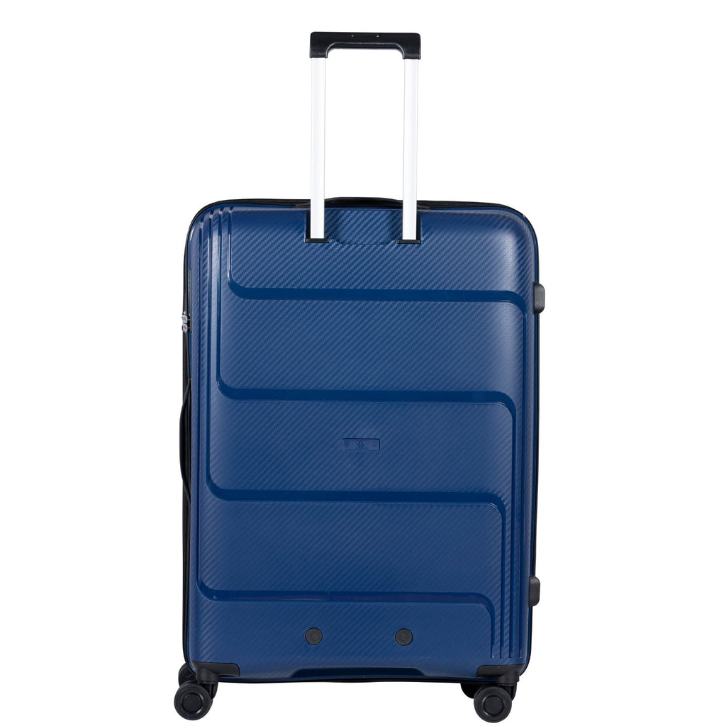 Delphin Verona Hardside Large Spinner Suitcase - 78cm - Blue