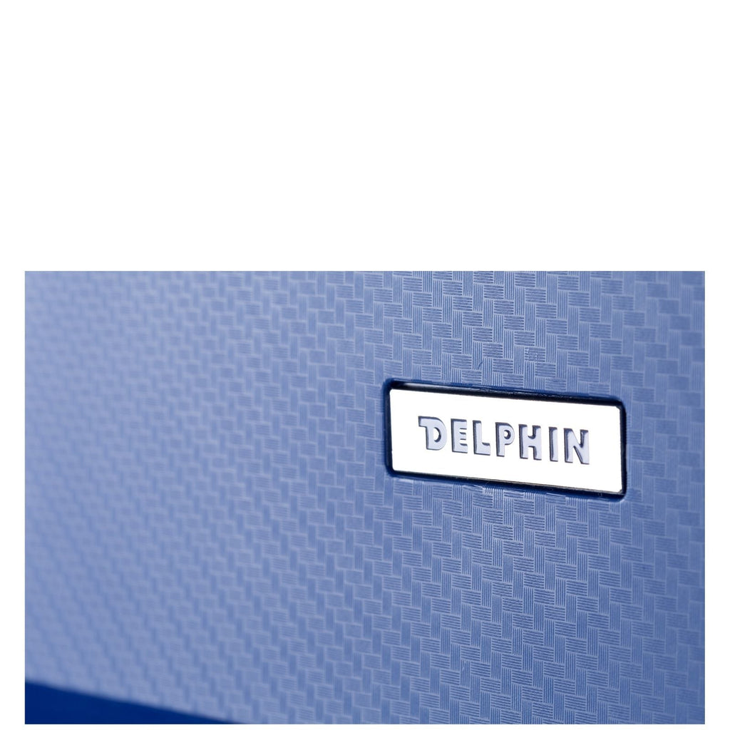 Delphin Verona Hardside Large Spinner Suitcase - 78cm - Blue
