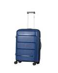 Delphin Verona Hardside Medium Spinner Suitcase - 68cm - Blue Front Right Image 1