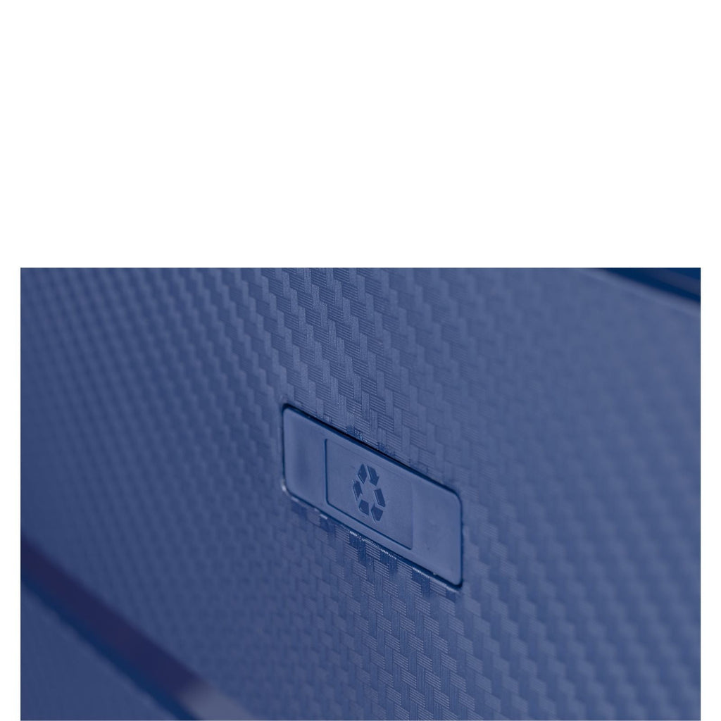 Delphin Verona Hardside 2-Piece Spinner Luggage Set - Large & Carry-On - Blue