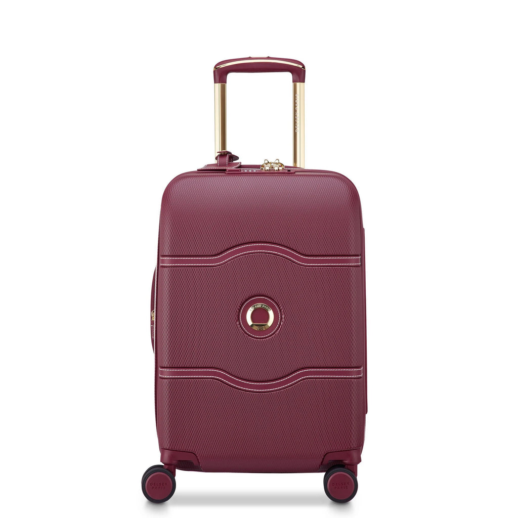 Delsey Chatelet Air 2.0 Hardside Carry-On Spinner Suitcase - 55cm - Burgundy
