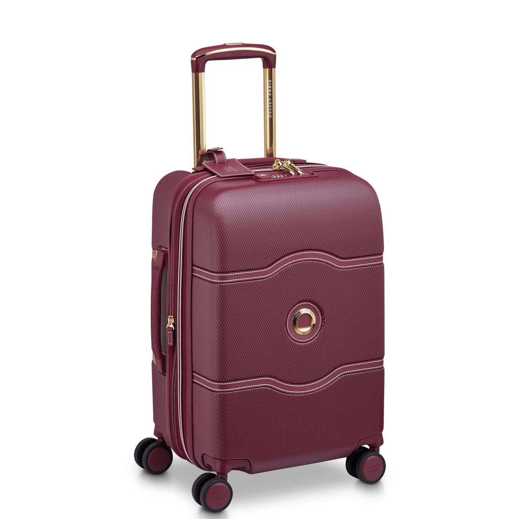 Delsey Chatelet Air 2.0 Hardside Carry-On Spinner Suitcase - 55cm - Burgundy