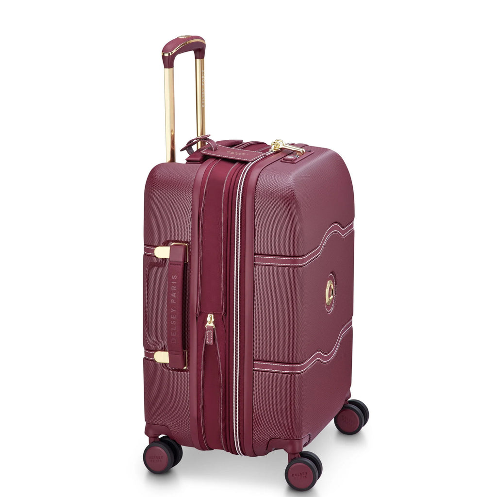 Delsey Chatelet Air 2.0 Hardside Carry-On Spinner Suitcase - 55cm - Burgundy